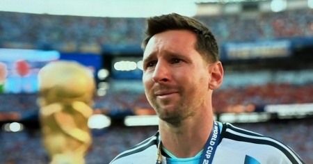 Video: Messi desconsolado, el astro argentino rompió en llanto tras perder la Final