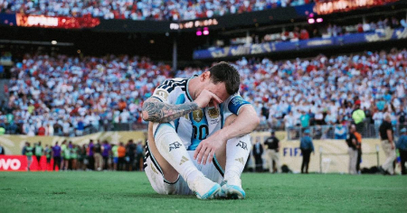 Las lágrimas de Messi: el lado más humano de una leyenda