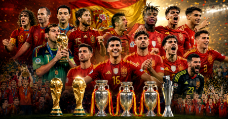 España, la gran dinastía del fútbol mundial en el siglo XXI