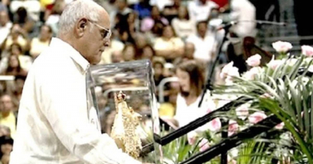 Muere Luis Gutiérrez Areces, el cubano que llevó la Virgen de la Caridad a Miami en 1961