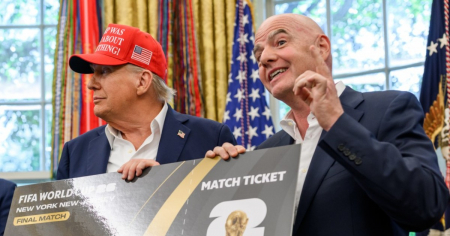 Trump quiere que Gianni Infantino sea el próximo secretario general de la ONU