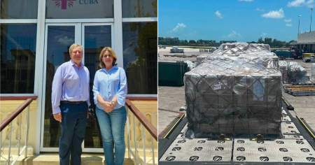 Mike Hammer se reúne con Cáritas Cuba para coordinar la entrega de ayuda humanitaria estadounidense
