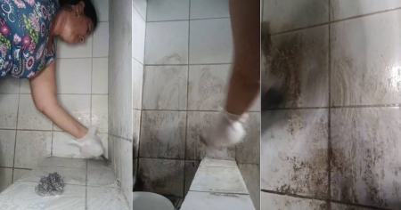 Cubana limpia el baño del hospital donde está ingresada su hija: «Al menos sentiré un poquito de comodidad»