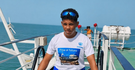 De mago a marinero: joven cubano cambia el escenario por el timón