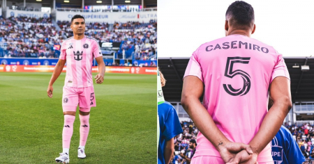 Casemiro debuta con el Inter Miami en partido donde uno de sus compañeros abandonó el estadio en ambulancia