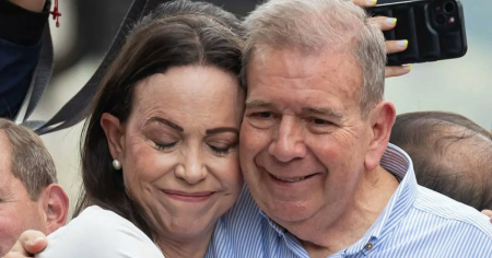 María Corina Machado y Edmundo González expresaron su respaldo con reserva a diálogo entre chavismo y oposición