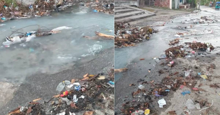 «Y el pueblo sin agua»: Indignación por un salidero frente a un círculo infantil en La Habana