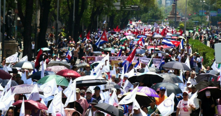 Cubanos critican marcha prorrégimen en México: «Ni imaginan cómo vive el pueblo»