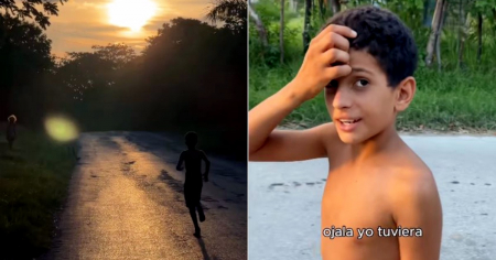 La dura historia de Dainer: Trabaja desmochando palmas y sueña con una bicicleta para estudiar