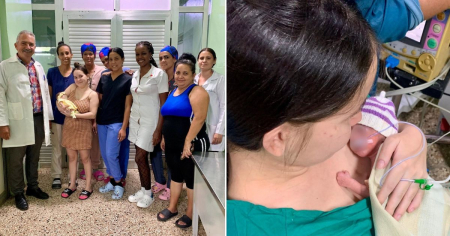 De cuidados intensivos a los brazos de mamá: Bebé nacida a las 27 semanas gana su batalla por la vida en Artemisa
