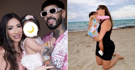 «Igualita a Anuel»: Laury Saavedra comparte tierno vídeo de su hija Emmaluna y los fans reaccionan