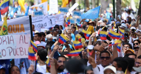 María Corina Machado asegura que la transición en Venezuela ya está en marcha