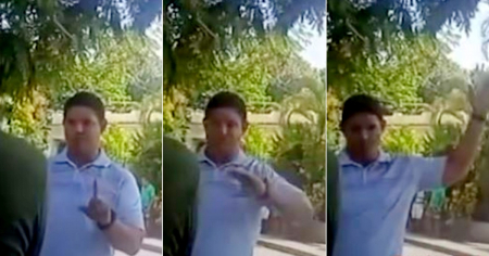 Grabado en video: Oficial de la Seguridad del Estado amenaza a vecinos de El Fanguito tras las protestas por los apagones