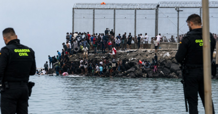 Tres países de la UE piden expulsar a España de Schengen tras el caos migratorio en Ceuta