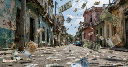 Así amanecen el dólar, el euro y el MLC en Cuba este viernes