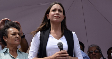 María Corina Machado queda fuera de las negociaciones entre gobierno interino y oposición en Venezuela