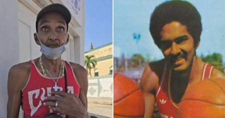 Lamentan abandono de Félix Morales, gloria del baloncesto cubano