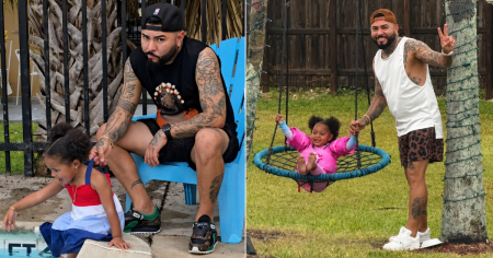 El video de Chacal que derrite las redes y muestra que es un super papá: «El más completo»