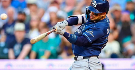 Víctor Mesa Jr. no para: noveno cuadrangular de la temporada con Tampa Bay