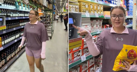 Mary Martínez se emociona en un supermercado de Brasil al ver lo que nunca había visto en Cuba: «Nunca pensé ver esto»