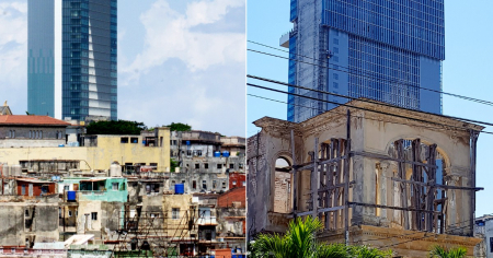 EE.UU. usa la Torre K para denunciar el contraste entre el lujo y la miseria en Cuba
