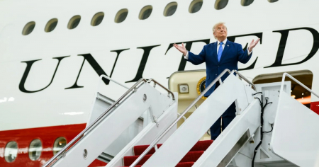 Trump confirma el operativo secreto que lo sacó del Air Force One en Turquía ante una amenaza iraní de misil