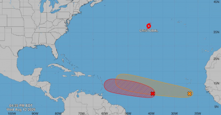 INSMET de Cuba emite aviso sobre tormenta tropical Cristóbal
