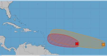 Doble amenaza en el Atlántico: dos sistemas ganan organización rumbo al Caribe
