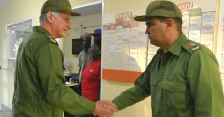 Díaz-Canel pide soluciones locales para problemas que el gobierno no logra resolver en Guanabacoa