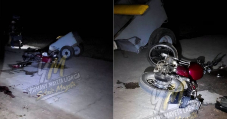 Joven gravemente herido y varios lesionados en accidente de tránsito en Santiago de Cuba
