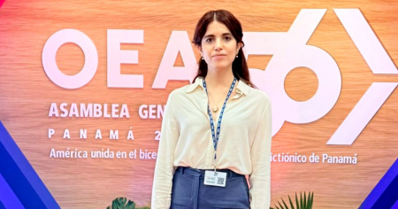 Carolina Barrero llega a Miami para iniciar su doctorado en la UM y anuncia una nueva etapa «más cerca de la patria»