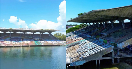 Aprueban rescatar el histórico Miami Marine Stadium, obra de un arquitecto cubano
