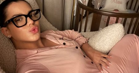 Así luce Samantha Espineira apenas 11 días después de dar a luz a su primera hija