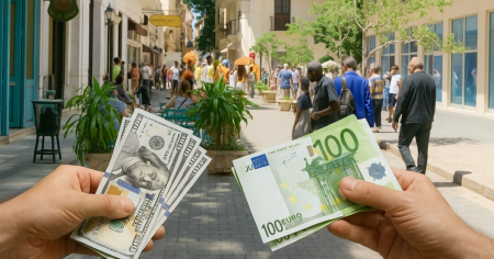 Así cierra el mercado informal en Cuba: el dólar finaliza estable y el euro retrocede
