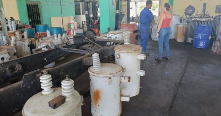 Roban aceite de un transformador en Santiago de Cuba y un paciente grave paga las consecuencias