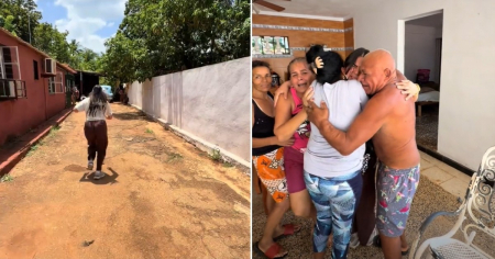 Reencuentro de una joven con su familia en Cuba emociona a todos: «Esa alegría no puede ser fingida»