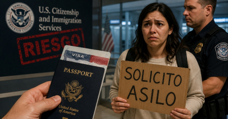 ¿Te revocarán la visa por pedir asilo en EE.UU.? Esto dice abogada