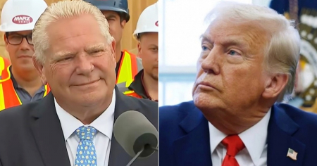 Primer ministro de Ontario lanza insultos a Trump en plena guerra comercial con Canadá: Le ha llamado de todo