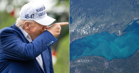 Trump amenaza con cambiar el nombre al lago Ontario y los canadienses reaccionan
