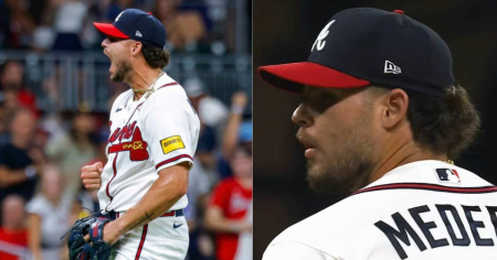 Cubano Víctor Mederos brilla ante los Dodgers y consigue su tercera victoria con Atlanta