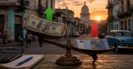 Así cierra el mercado informal en Cuba: sube el dólar y baja el euro al cierre del día