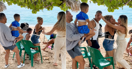 ¡En plena playa! El reencuentro más inesperado en Cuba: «No necesita audio de fondo»