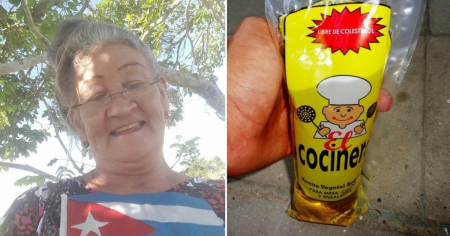 Abuela cubana sale a comprar aceite entre tres personas: «Y no hay»