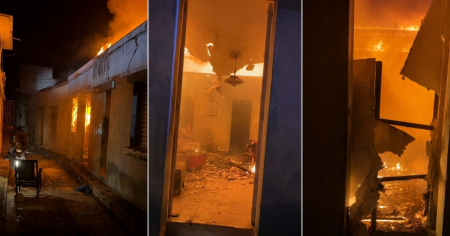 Devastadoras imágenes del incendio en Santiago de Cuba: Vecinos reportan entre tres y cinco casas afectadas