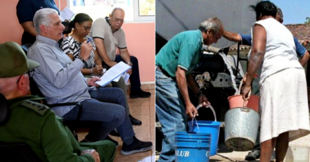 Díaz-Canel pone fecha a la mejoría del agua en La Habana: Finales de septiembre será la primera prueba