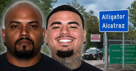 Dos exguardias de «Alligator Alcatraz» acusados de golpear a un inmigrante cubano