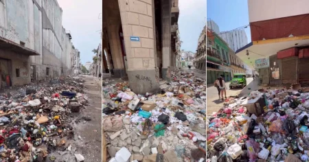Videos muestran calles de La Habana desbordadas de inmundicia: la basura se traga a la “Ciudad Maravilla”