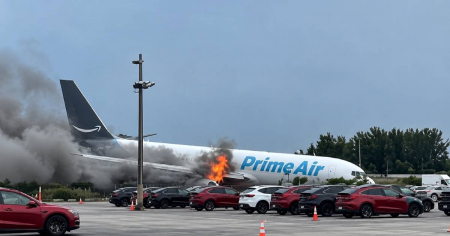 Bomberos de Miami revelan detalles del amplio operativo tras accidente de avión de Amazon