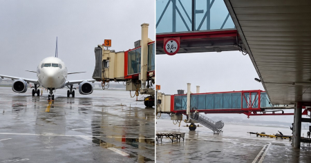 Reportan lluvia intensa en el Aeropuerto de La Habana: 71,8 mm en una hora