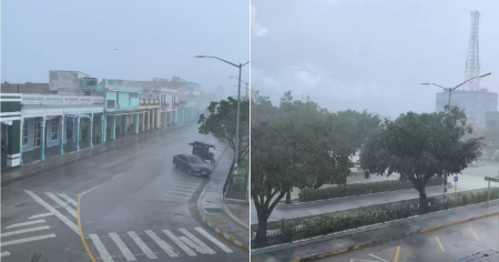 Fuertes lluvias azotan la provincia de Holguín y otras zonas del oriente cubano